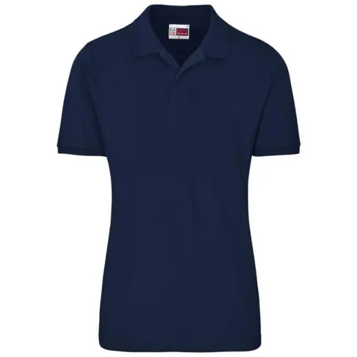Mens Houston Stretch Golf Shirt Navy Front